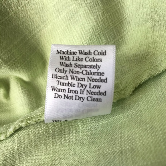 Coldwater Creek green bomber jacket two tone floral cotton St. Patrick’s… - Picture 6 of 8